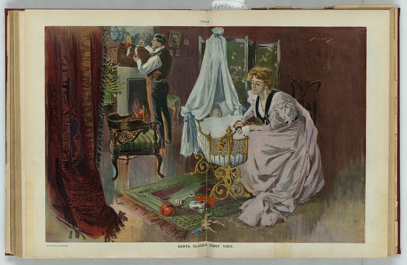 Illustration for article titled Vintage Santa